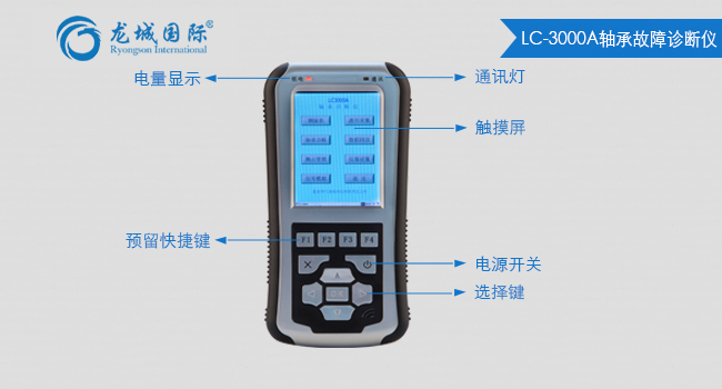 LC3000A轴承故障诊断仪展示