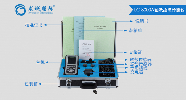 LC3000A轴承故障诊断仪展示