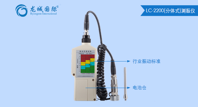 LC-2200测振仪（防爆型）局部