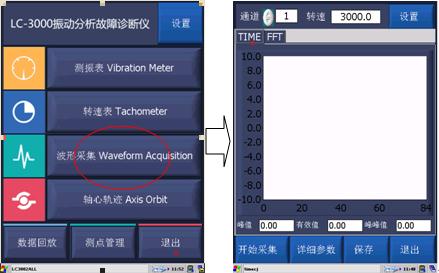 振动分析仪波形采集