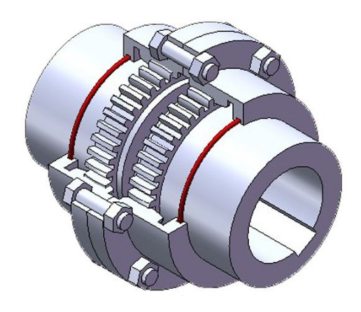 齿式联轴器图